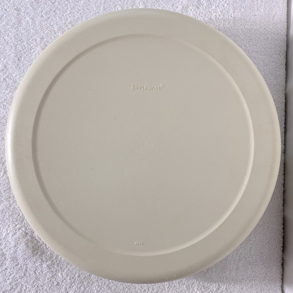 Vintage Tupperware Light Beige Serving Center Set Divided Serving Tray - Picture 11 of 16